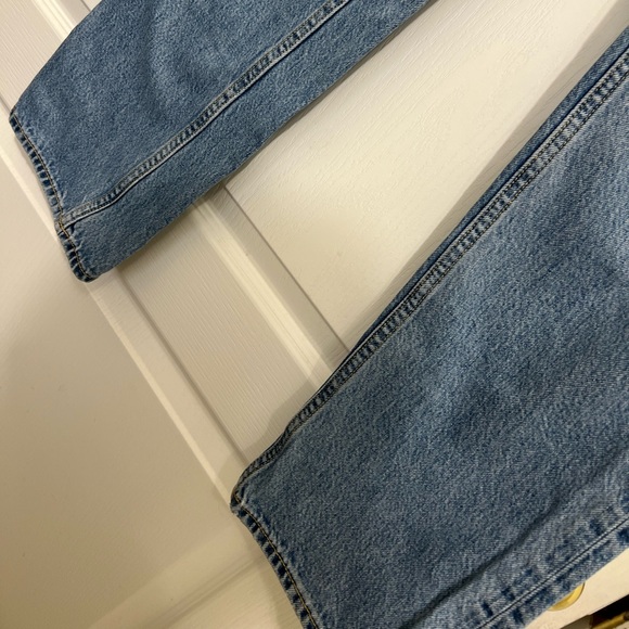 rag & bone Light Blue Straight Leg Jeans - Picture 11 of 15